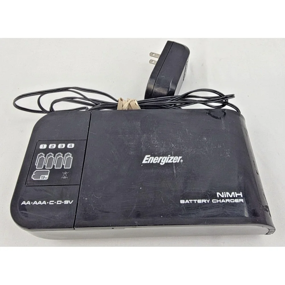 Energizer CHF-C2 NiMH Battery Charger AA AAA C D 9V Class 2 Tested